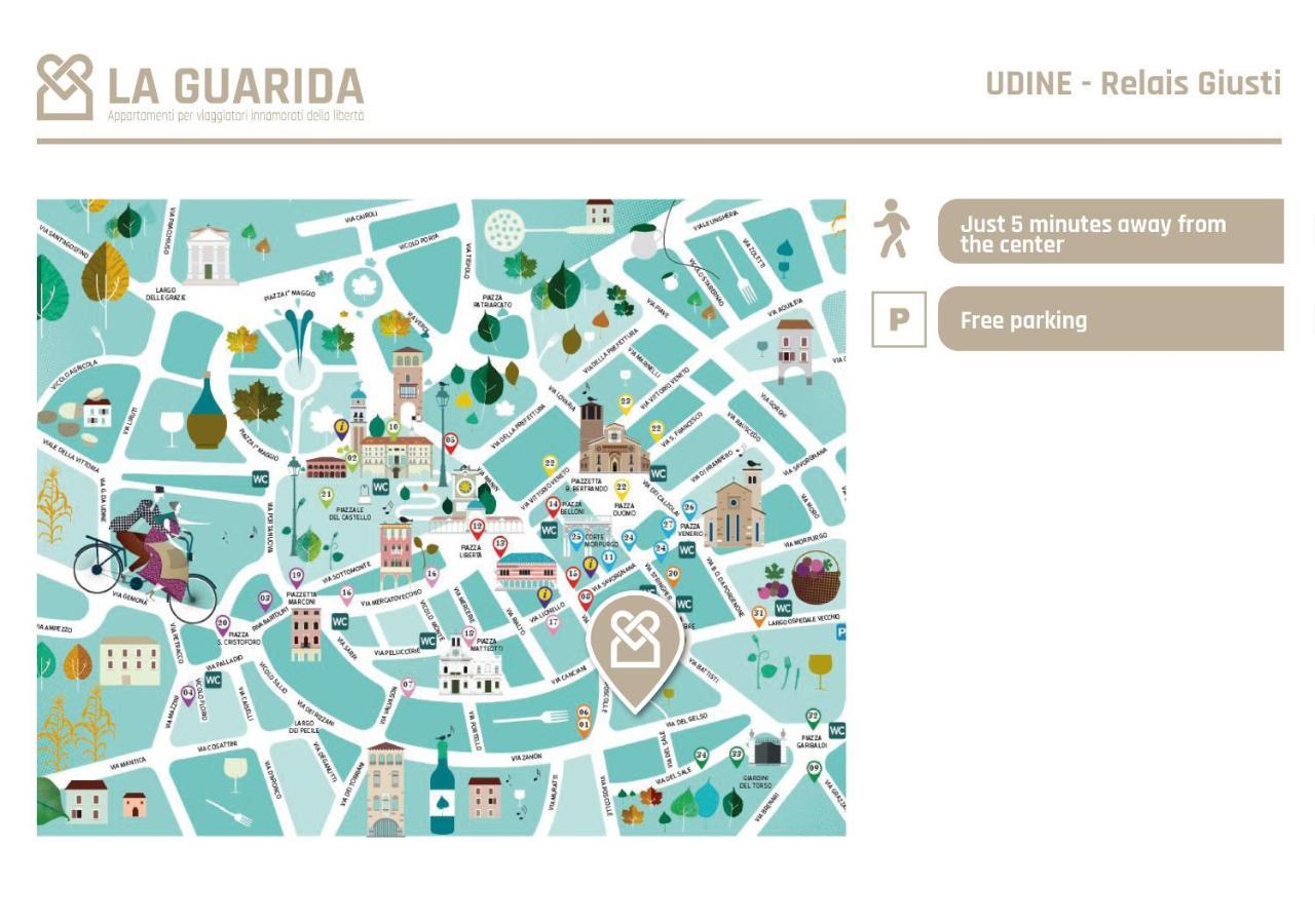 Appartamento Relais Giusti 2 - La Guarida Udine Esterno foto